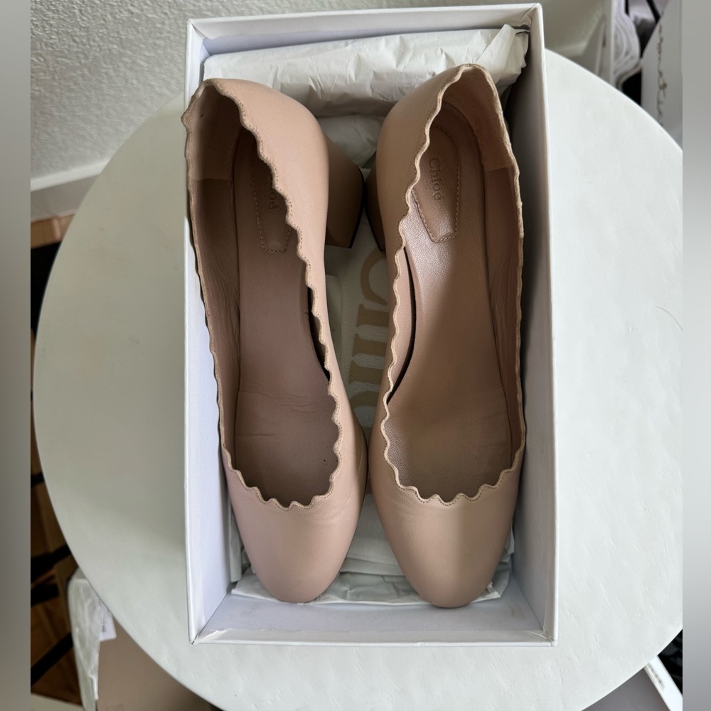 Chloe Lauren Block Heel Size 38